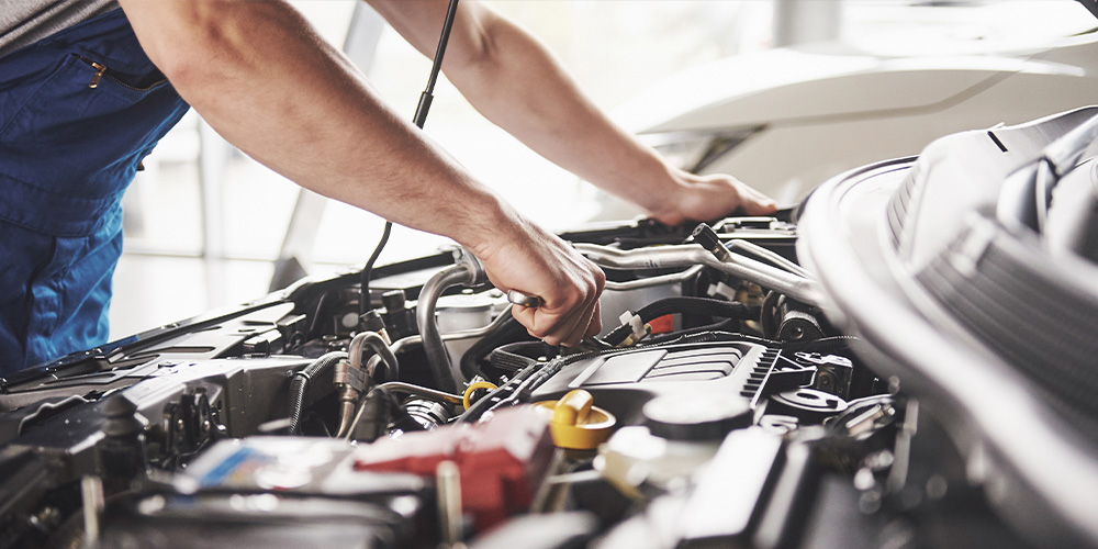 Servicing Vehicle